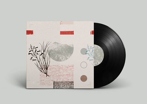 Off Record on Behance #album #plants #montage #noa #record #vinyl #illustration #stain #music #joy #collage #mountains #emberson Album Jacket Design, Cd Packaging, Vinyl Covers, Album Art Design, Music Cover, Lp Cover, Album Cover Design, Cover Ideas, Cover Artwork