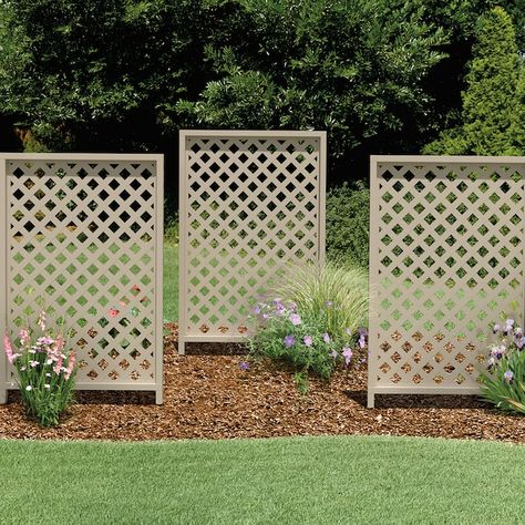 Lattice Fence Panels, Plastic Lattice, Lattice Screen, Privacy Fence Designs, Lattice Fence, Backyard Privacy, Deck Designs Backyard, Garden Arbor, Privacy Screen Outdoor