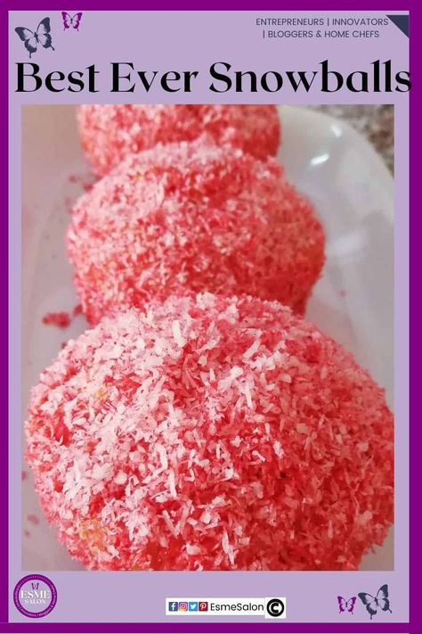 The Best Ever Snowballs Snowball Recipe Marshmallow, Coconut Snowballs Recipe, Pink Lamingtons, Hostess Snowballs, Snowball Cake Recipe, Snowball Recipe, Snowball Cake, Basic Cupcake Recipe, Coconut Cakes