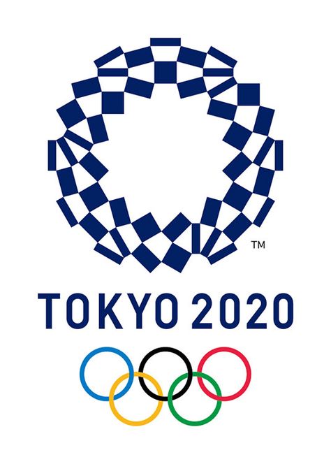 Tokyo 2020 logo Olympic Logo, Olympic Theme, Logo Club, Rugby Sevens, Corporate Logos, Olympic Rings, Japan Logo, Gymnastics Team, Paralympic Games