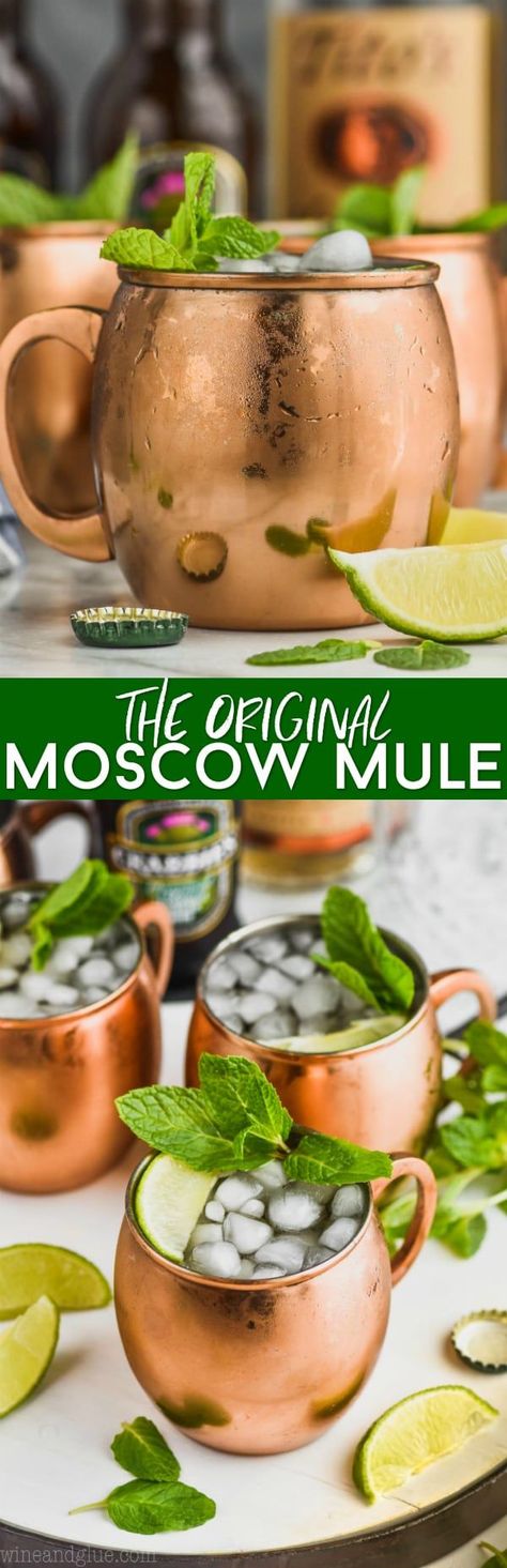 This is the best Moscow Mule Recipe! Moscow Mules are such a popular cocktail because Moscow Mule ingredients are so easy to come by and mix together to make the perfect flavor combination.  Learn this classic cocktail, invest in some Moscow Mule mugs, and make it again and again. Moscow Mule Recipe Classic, Best Moscow Mule, Irish Mule, Kentucky Mule, Moscow Mule Drink, Best Margarita Recipe, Mule Mugs, Moscow Mules, Moscow Mule Recipe