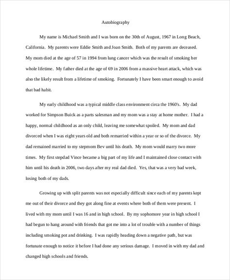 8+ Autobiography Examples - PDF, DOC | Free & Premium Templates Autobiography Template, Human Cloning, Writing Nook, Biography Template, Autobiography Writing, Essay Ideas, Essay Writing Examples, Essay Introduction, Writing A Biography