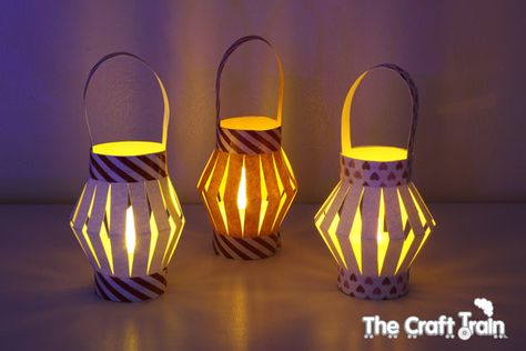 Paper lanterns are a classic craft I remember making – and loving – many times as a child. This time we’ve made them in a minature size perfect for sitting a little LED pretend tealight candl… Paper Bag Lanterns, Tea Light Crafts, Lantern Crafts, Paper Lanterns Diy, Lantern Craft, Popular Crafts, Bible Crafts For Kids, Vbs Crafts, Diy Lanterns