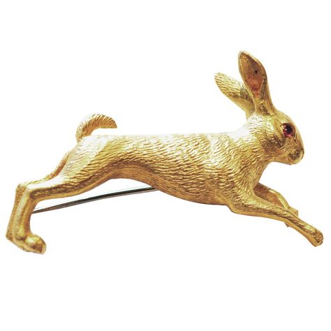 Rabbit Jewelry, Hermes Jewelry, Insect Jewelry, Bunny Art, Antique Gold Jewelry, Animal Brooch, Vintage Hermes, Cabochon Jewelry, Couture Vintage