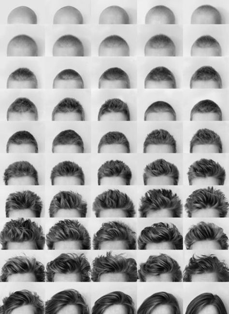 Perfect reference for men who aren't sure what style they want! Hair Growth After Chemo, Men's Cuts, Chemo Hair, Men's Hair Styles, Hair For Men, Men's Hairstyle, Men's Haircuts, Corte De Cabelo Masculino, Types Of Hair