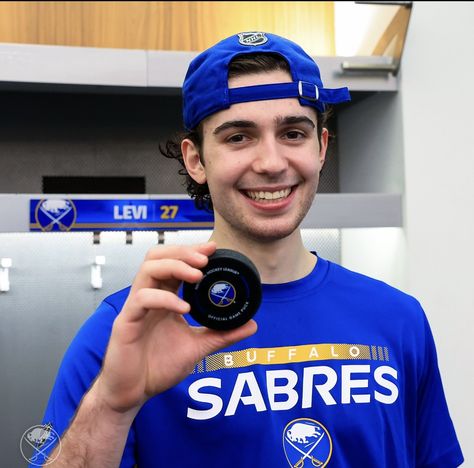 Devon Levi, Sabres Hockey, Buffalo Sabres, Team Player, Hockey Teams, First Game, Hockey Players, Sport Man, Ice Hockey