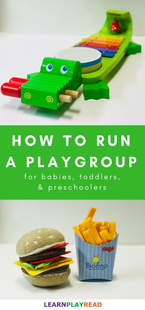 How to Run a Playgroup for Infants, Toddlers, and Preschoolers Playgroup Ideas, Playgroup Activities, Toddler Play Area, Developmental Toys, Toddler Play, Learning Toys, Baby Play, Baby Hacks, Infant Activities