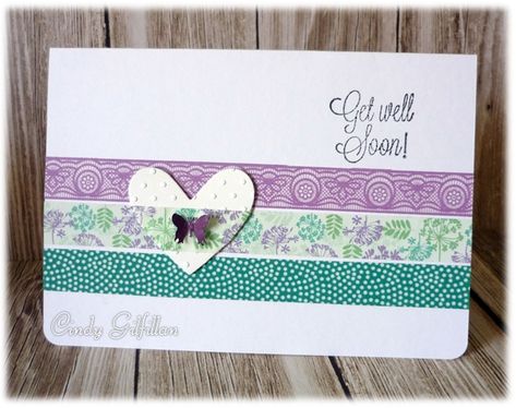 Get Well Washi by frenziedstamper at Splitcoaststampers