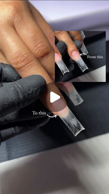 @nailsxjessica818 on Instagram: "how to fill the space underneath the tip on a curved natural nail ✍🏽 #exploremore #explorepage✨ #viral #nailsofinstagram #nailsoftheday #sfvnails #sv #818nails #longnails #exoticnails #instagramreels #reels #nailreels #reelsofinstagram #blingnails #swarvoskis #halloweennails2023 #sunvalleynailtech" Fill Acrylic Nails, Acrylic Nails Tutorials, Nails Tutorial Videos, Nail Videos, Nail Tutorial Videos, Nails Tutorial, Nail Tutorial, Exotic Nails, Bling Nails