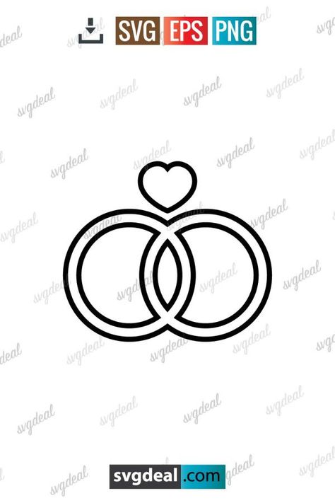 Free SVG Files Wedding Svg Files Free, Wedding Ring Svg, Ring Svg, Wedding Graphics, Cricut Wedding, Wedding Svg, Free Svg Files, Free Graphics, Start Now