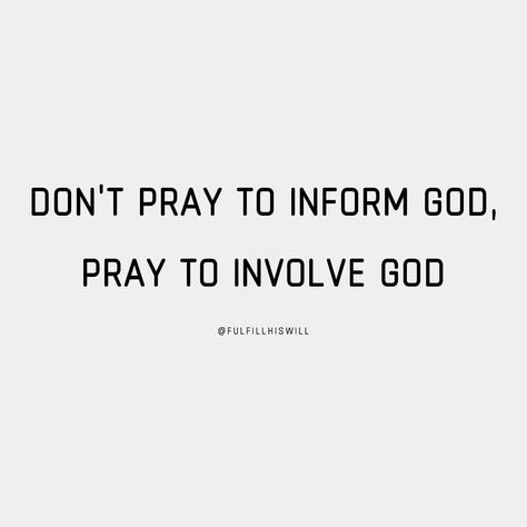 God already knows what's going on in your life. He knows your issues, doubts, concerns, and your deepest secrets. So when you pray, pray to… Did You Pray About It, When In Doubt Pray, God Already Knows, Dont Stop Praying, Why Do We Pray, Pray Until Something Happens, Comfort Quotes, Morning Affirmations, Self Respect