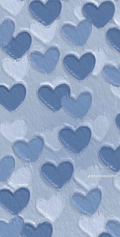 Blue Heart Wallpaper, Simplistic Wallpaper, Cute Blue Wallpaper, Vintage Flowers Wallpaper, Heart Iphone Wallpaper, Wallpaper Doodle, Pretty Phone Wallpaper, Simple Phone Wallpapers, Instagram Frame Template