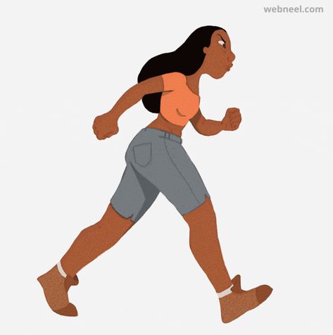 Angry Walk Cycle, Walking Cycle Animation, Walk Cycle Animation Reference, Walk Cycle Gif, Walk Cycle Reference, Walking Character, Walk Cycle Animation, Walking Cycle, Walk Animation