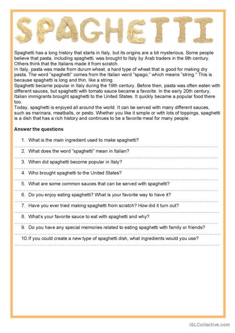 This worksheet is for adults and high school, level B1 students. The students read the text and answer true or false questions. There are also open questions that students have to answer. The text should also introduce a debate about the subject. Open Questions, True Or False Questions, True Or False, Italian Words, Easy Reading, Esl Worksheets, Student Reading, The Text, Reading Comprehension