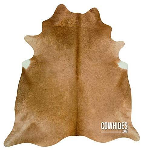 Natural Genuine Cowhide Area Rugs Solid Beige (Medium - 6 FT x 6.5 FT) Strongest Animal, Wet Spot, Solid Beige, Types Of Patterns, Cowhide Rugs, Professional Carpet Cleaning, Brown Cowhide, Leather Rug, Hide Rug