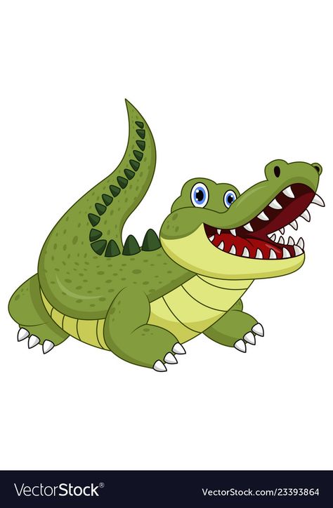 Crocodile Pictures, Cow Cartoon Images, Cartoon Crocodile, Crocodile Cartoon, Inkscape Tutorials, Jungle Theme Birthday, Kids Math Worksheets, Cartoon Background, Jungle Theme