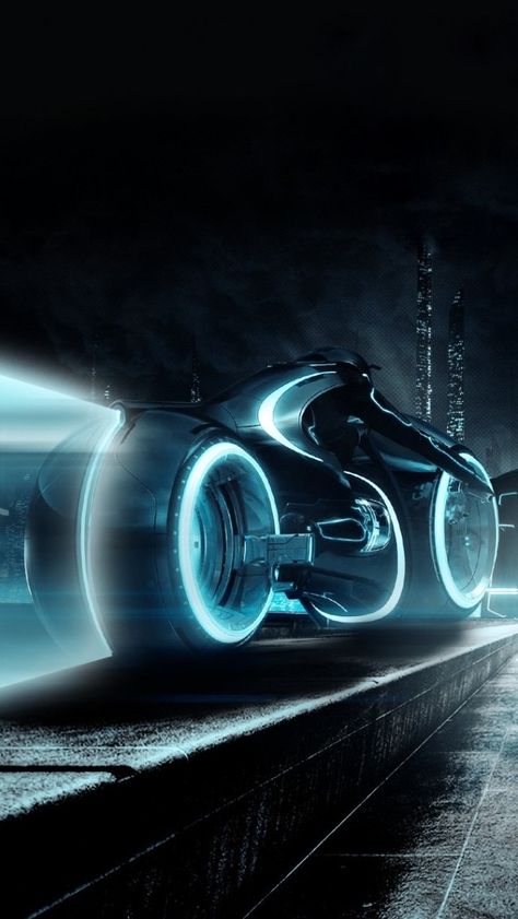 Tron Light Cycle, Tron Art, Tron Bike, Kingdom Hearts Wallpaper, Juventus Wallpapers, Tron Legacy, Light Cycle, Sci Fi City, Cinema Art