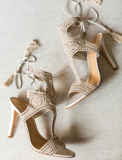 Rustic + Boho Wedding with a Sweet Southern Backdrop - Green Wedding Shoes Bohemian Wedding Shoes, Rustic Wedding Shoes, Boho Heels, Boho Wedding Shoes, Wedding Shoes Sandals, Stile Boho Chic, Fun Wedding Shoes, Rustic Boho Wedding, Boho Shoes