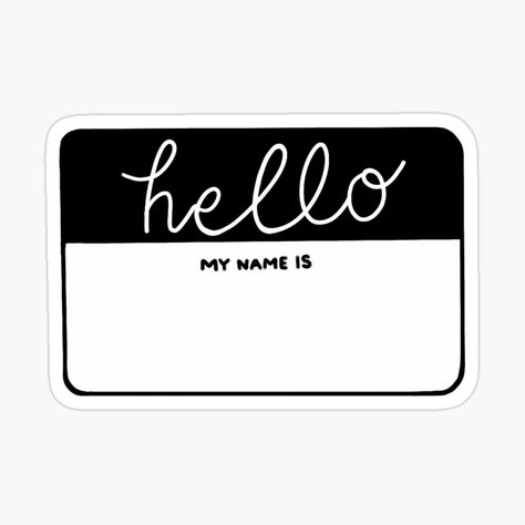 Nametag Aesthetic Design, Nametag Design, School Stickers Labels, Michael Jordan Art, Name Tag For School, Jordan Art, Name Tag Design, English Worksheets For Kindergarten, School Creative