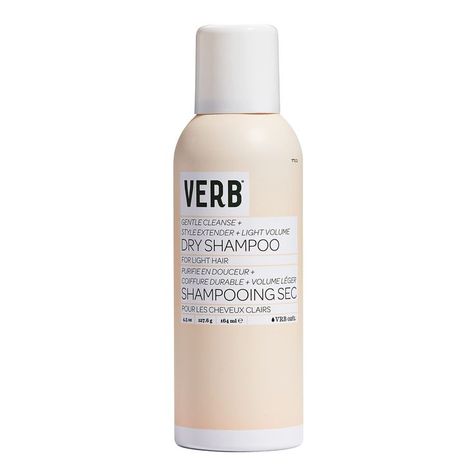 Verb Dry Shampoo Light - Gentle Cleanse, Style Extender & Light Volume - Refreshing Dry Shampoo Spray Removes Oil & Adds Volu Dry Shampoo Spray, Dry Texture Spray, Texture Spray, Light Travel, Texturizing Spray, Shampoos, Travel Light, Dry Shampoo, Travel Size