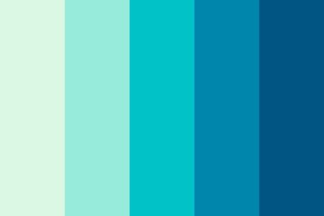 Underwater Scene Color Palette Deep Ocean Color Palette, Scene Color Palette, Licorice Tea, Underwater Scene, Kitchen Colour Schemes, Painting Inspo, Blue Colour Palette, Flat Style, Color Pallets