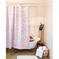 Spring Floral Design, College Dorm Room Inspiration, Pink Shower Curtain, Gray And White Bathroom, Cute Shower Curtains, Pink Shower Curtains, Cool Shower Curtains, Boho Shower Curtain, Dorm Room Inspiration