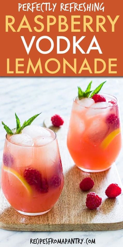 Pink Lemonade Vodka, Cocktail Vodka, Fruity Cocktail, Dessert Oreo, Raspberry Vodka, Vodka Lemonade, Summer Eats, Lemonade Cocktail, Mango Margarita