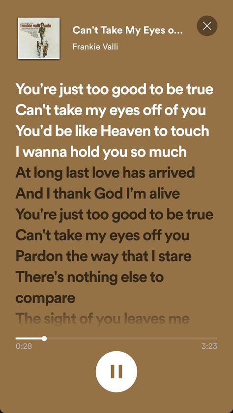 Frankie Valli Aesthetic, I Got My Eyes On You Spotify, Can't Take My Eyes Off You Aesthetic, Can't Take My Eyes Off Of You, Cant Take My Eyes Off Of You, Can't Take My Eyes Off You, Can’t Take My Eyes Off You, Romcom Movies, Music Recs