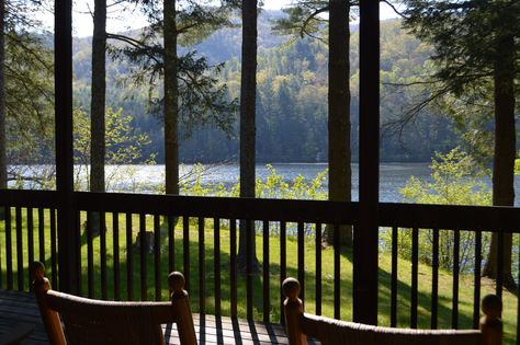 Lodging at Lake Logan - Lake Logan Church Retreat, Walnut Bedroom, Pine Cabin, Honeymoon Cabin, Dorm Style, Cabin Living Room, Rocking Chair Porch, Cabin Bedroom, Retreat House