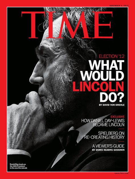 Black and white profile headshot of Daniel Day-Lewis as Lincoln Mises En Page Design Graphique, Magazine Cover Template, Life Magazine Covers, Day Lewis, Time Life, Old Magazines, Time Magazine, Cover Template, Magazine Layout