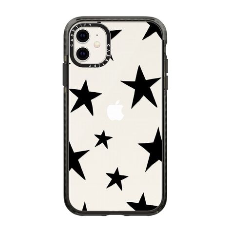 Stars Black – CASETiFY Teenager Birthday Gifts, Y2k Phone Case, Casetify Cases, Star Phone Case, Girl Phone Cases, Pretty Iphone Cases, Pretty Phone Cases, Phone Protection, Cute Phone Cases