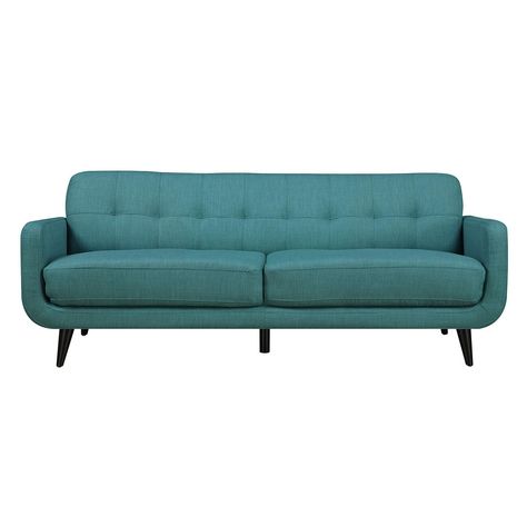 Charcoal Living Rooms, Grey Living Room Sets, Teal Living Rooms, Sofa And Loveseat Set, Mid Century Modern Living, Premium Sofa, Tufted Sofa, Types Of Sofas, Upholstered Fabric