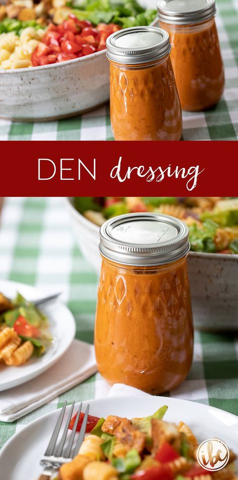 How to Make Den Dressing #dendressing #salad #dressing #frenchdressing #homemade #saladdressing #recipe How To Make Homemade Dressing, Best Homemade Dressing, Saladdressing Homemade Dressing, Dry Salad Dressing Mixes, Recipe For Dressing, Vegetable Dips, Fall Apple Recipes, Delicious Salad Dressings, French Dressing