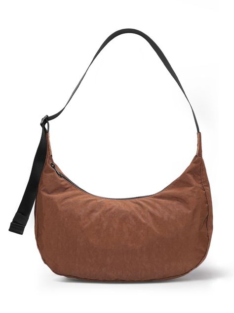 PRICES MAY VARY. Casual Meets Functional: Step out in style with our Medium Nylon Crescent Bag, designed for those who love to merge practicality with a casual flair. Its ample size ensures you can carry more than just the basics. Hands-Free Convenience: Equipped with a 37 ½" adjustable strap, this bag offers versatile wear options. Sling it over your shoulder or wear it crossbody to keep your hands free while you tackle your day. Organized and Accessible: Never lose your keys again in the depth Crescent Bag, Everyday Essentials, Casual Bags, The Basics, Hands Free, You Bag, Crescent, Everyday Essentials Products, Crossbody Bags