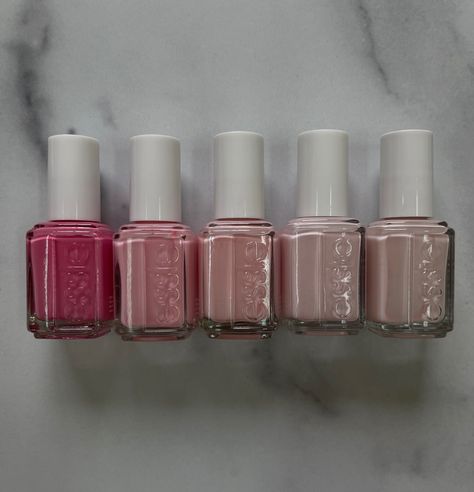 #pink #pinknails #essie #nailpolish #nails #losangeles #aesthetic #beauty #girly #malibu #california #2014 #tumblr #newyork #makeup Nail Polishes Aesthetic, Essie Nail Polish Pink, Aesthetic Nail Polish, Nail Polish Aesthetic, Vip Nails, Nail Paint Shades, Suitcases Travel, 2014 Tumblr, Pink Powder