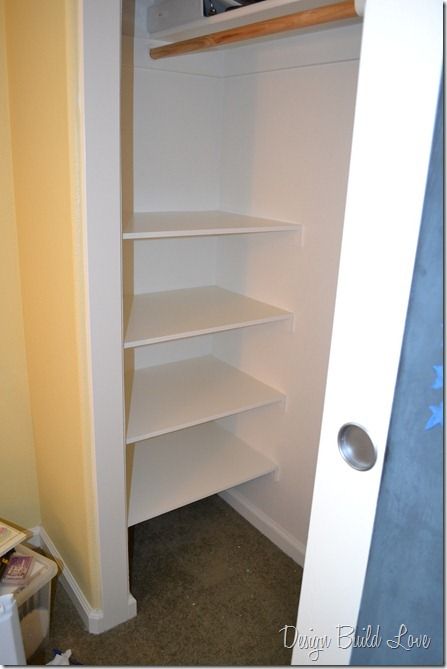 Hometalk :: 7 Simple Steps to Create Cheap & Easy Built-In Closet Storage Organize Closet Space, Office Built Ins, Closet Remodel, Closet Organization Diy, Build A Closet, Coat Closet, Small Closet Organization, Kid Closet, Small Closet