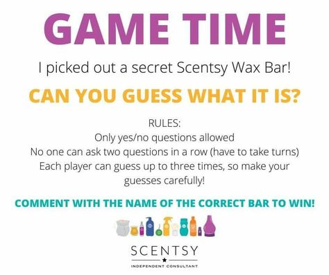 Scentsy Party Games Facebook, Scentsy Party Games, Party Questions, Facebook Party Games, Scentsy Games, Scentsy Facebook Party, Scentsy Host, Scentsy Facebook, Scentsy Uk