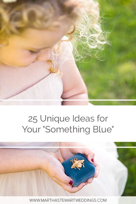 These ideas prove that there's always a new way to update an old tradition. #somethingblue #weddinginspo #uniquesomethingblue #weddingideas | 42 Unique Ideas for Your "Something Blue" Diy Something Blue For Bride, Wedding Day Something Blue, Unique Something Blue Wedding Ideas, Something Blue Gift For Bride, Something Blue Ideas For Bride, Something Blue Wedding Ideas The Bride, Unique Something Blue Wedding, Something Old Something New Ideas Brides, Wedding Something Blue Ideas