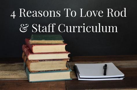 4 Reasons To Love Rod & Staff Curriculum Rod And Staff Homeschool, Rod And Staff, Christian Homeschool, Math Curriculum, Home Education, My Posts, 4th Grade, 3rd Grade, 1st Grade