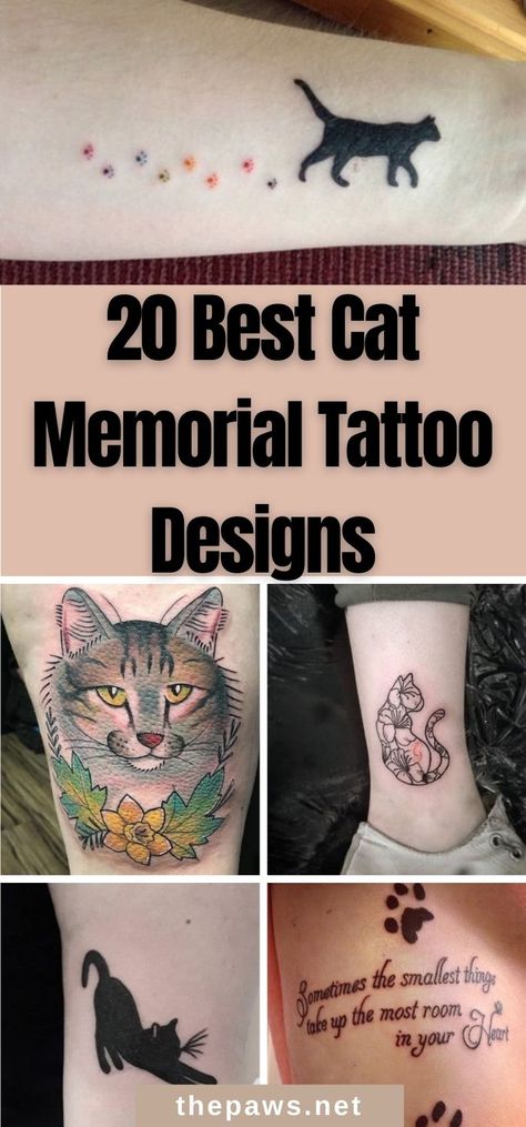 Rememberance Tattoo Ideas, Rememberance Tattoo, Cat Print Tattoo, Tattoo Ideas Cat, Tattoo Memory, Cat Memorial Tattoo, Cat Paw Print Tattoo, Pet Memorial Tattoo, Memorial Tattoo Designs