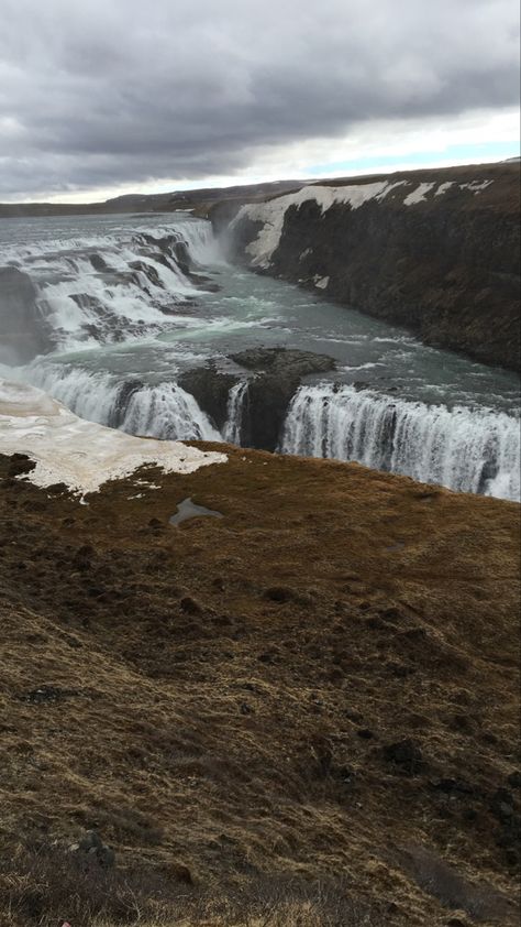 Gulfoss Iceland, Iceland Pictures, Dream Trips, Viking History, Reykjavik, Hot Springs, Tourist Attraction, Travel Dreams, Iceland