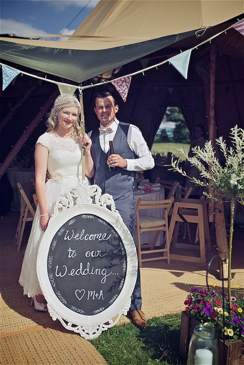 Welcome To Our Wedding Sign - Sami Tipi Wedding captured by Shoot it Momma Summer Wedding Floral, Sarah Miller, Charlottesville Wedding, Wedding Party Planning, Tipi Wedding, Minneapolis Wedding, Cute Wedding Dress, Georgia Wedding, Fall Wedding Dresses