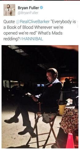 BTS TWEET Bryan Fuller Tweets, Hannibal House, Frederick Chilton, Scary Shows, Hannibal Nbc, Bryan Fuller, Hannibal Series, Will Graham, Melissa Mccarthy