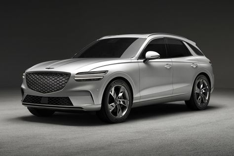 Genesis revealed an all-electric version of the GV70 SUV at Auto Guangzhou, joining the GV60 and Electrified GV80 sedan in their EV lineup. The Electrified... Genesis Gv70, Ice Powers, Luxury Crossovers, Crossover Suv, Hyundai Genesis, Aftermarket Wheels, Car Brands, Bmw M5, Guangzhou