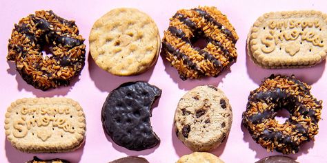 Inflation and Other Woes Are Eating Your Girl Scout Cookies - WSJ Selling Cookies, Pie Crust Uses, Brownie Brittle, Grasshopper Pie, Creamy Salad Dressing, Simple Desserts, Peanut Butter Jar, Making Homemade Pizza, Trifle Recipe