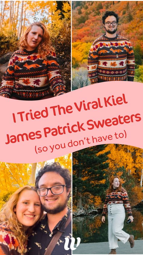 After lusting over Kiel James Patrick sweaters for years, I finally added one to my autumn wardrobe and now I'm sharing and honest Kiel James Patrick review. KJP sweaters have nailed charming Fair Isle-style sweater design perfectly. I can honestly say there are no dupes on any other site that can top the genuine KJP sweater. You can read all about what I love and what I maybe don't love about these Kiel James Patrick Fair Isle-style sweaters in this post. James Kiel Patrick, Kjp Sweater, Kjp Sweaters, Kiel Patrick James, Kiel James Patrick Sweater, Snow Adventure, Kiel James Patrick, Cute Christmas Sweater, James Patrick