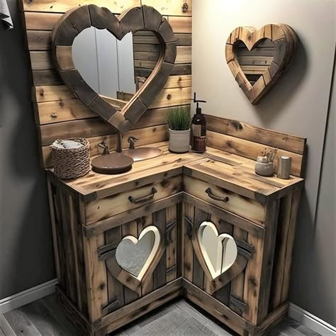 Homemade Furniture, Woodworking Project Ideas, Creative Woodworking, Diy Furniture Decor, Furniture With Storage, Wood Working Ideas, Diy Storage Cabinets, Bathroom Design Decor, Outdoor Furniture Cushions