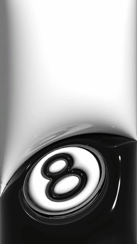 Iphone Black Wallpaper Aesthetic, Number 8 Aesthetic, Eight Ball Wallpaper, 8 Ball Wallpaper, 8 Ball Aesthetic, Stussy Wallpaper, Stussy 8 Ball, Stussy Streetwear, Ball Aesthetic