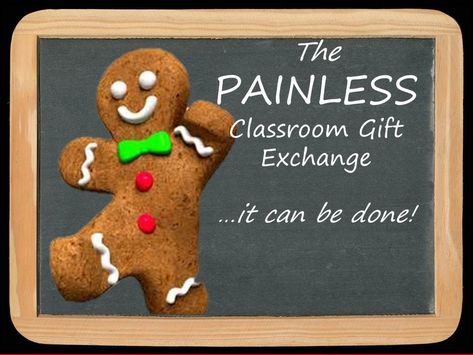 For years I struggled through the classroom gift exchange at Christmas. You know how it goes – everyone draws someone’s name to buy a... School Gift Exchange, Kids Gift Exchange, Classroom Christmas Gifts, Classroom Gift Exchange, Preschool Christmas Gifts, Future Teacher Gifts, Gift Exchange Ideas, Class Christmas Gifts, Holiday Gift Exchange