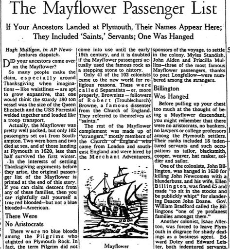 The First Families of America: No Blue Bloods on the Mayflower (Part 2) Mayflower Ancestry, Mayflower Ship, Mayflower Compact, Genealogy Websites, Genealogy Book, The Mayflower, Salem Witch Trials, Colonial History, Good Citizen